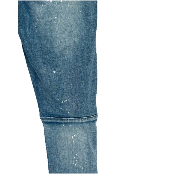 Smoke Rise Jeans Men's 34X34 (33.5") Distressed Destroyed Streetwear Stretch - Picture 16 of 16